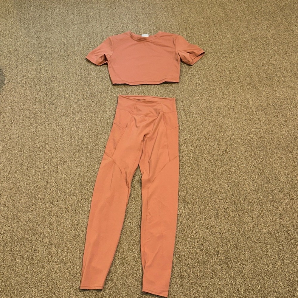Gymshark X Whitney Simmons Set - Canyon Red